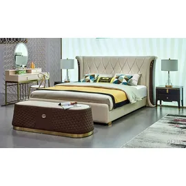 aea Doppelbett 140 x 200 cm Beige