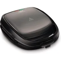 Tefal SW3418 Waffeleisen Schwarz, Grau,