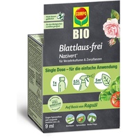 Compo Blattlaus-frei Nativert, Zum Blattläuse Bekämpfen und zur Bekämpfung von saugenden Insekten an Zierpflanzen, Obst und Gemüse, 9 ml (0,5 L Spritzbrühe)
