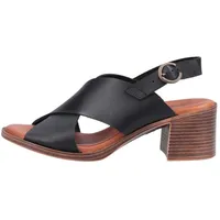 Hush Puppies Damen Gabrielle Heeled Sandale mit Absatz, Schwarz, 38 EU