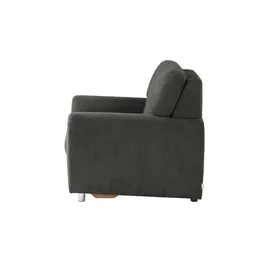 Smart Relaxsessel Valencia Mikrofaser 116 x 90 x 93 cm Grau