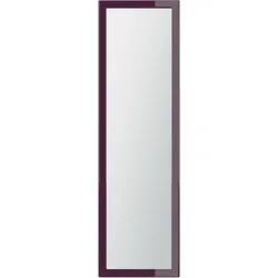 Spiegel Emotion farbig eingerahmt 50x170 cm Brombeer