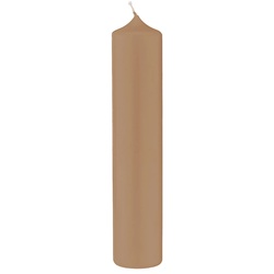 Kopschitz Kerzen 4 Altar Kerzen Portobello Nougat 30 x 4 cm im XXL Format