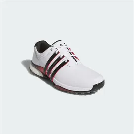 adidas Golfschuhe Herren Tour360 Spikeless, weiß/schwarz/rot