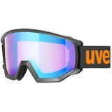 Uvex athletic CV black mat/blue-orange