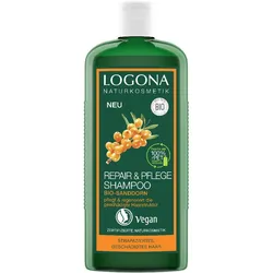 LOGONA Repair & Pflege Shampoo Bio-Sanddorn 250 ml