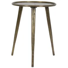 Light & Living Beistelltisch, Bronze, Metall, Rund, 36x47x36 cm, CE, Wohnzimmer, Wohnzimmertische, Beistelltische