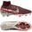 Mercurial Zoom FG Burgundy Crush/Metallic Silver 46