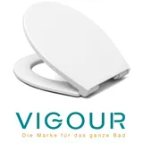 VIGOUR One WC-Sitz mit Absenkautomatik und Take-Off-Funktion, weiß