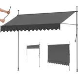 Klemmmarkise, Balkon Markise, Sonnenschutz, , UV-Schutz, 350cm