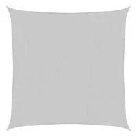 VidaXL Sonnensegel Hellgrau 7x7 m 100% Polyester Oxford
