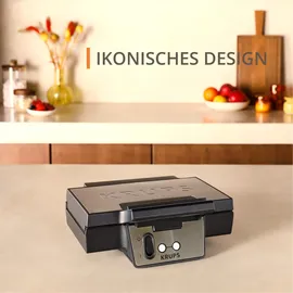 Krups FDK261 Waffeleisen Schwarz