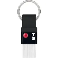 Emtec T100 64GB USB-Stick USB 3.2 Nano Ring mit Schlüsselring, ultradünn