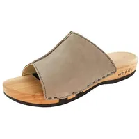 woody Damen Anja Clog Pantolette, Sand, Numeric_41 EU