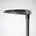 LED Mastaufsatzleuchte Aluminium 90 cm grau