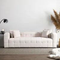 Home Deluxe Teddy Sofa COMO - Beige