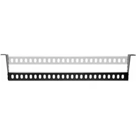 Startech 1HE Rack Kabelführung mit Einstellbarer Tiefe, Kabelführungsbügel für Organisiertes 19 Zoll Rack/Serverschrank, Horizontale Rack Kabelmanagement, Lacing Bar (12S-Cable-Lacing-BAR)