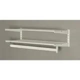 diy elements Element System Regal-Set Wardrobe, weiß Garderobe Jackenständer Kleiderhaken