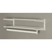 diy elements Element System Regal-Set Wardrobe, weiß Garderobe Jackenständer Kleiderhaken