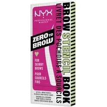 NYX Professional Makeup Zero to Brow, Stencil Skinny Brows
