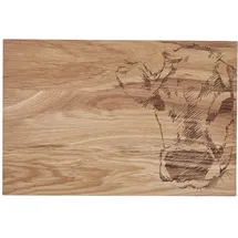 BUTLERS Frühstücksbrettchen Eiche 1 30 x 20 cm Braun