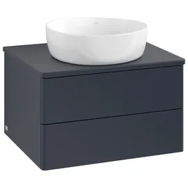 Villeroy & Boch Antao Waschbeckenunterschrank K18_5, 600x360x500mm, midnight blue matt lacquer