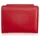 Josephine Osthoff Handtaschen-Manufaktur Josephine Osthoff Geldbörse klein Damen Herren rot