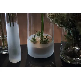 LEONARDO Vase Novara 26 cm Glas Transparent Klar M (Medium)