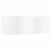 vidaXL Paravent Weiß 165x600 cm Bambus