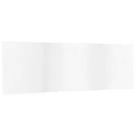 vidaXL Paravent Weiß 165x600 cm Bambus