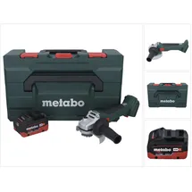 Metabo W 18 L BL 9-125 inkl. 1 x 5,5 Ah + metaBOX