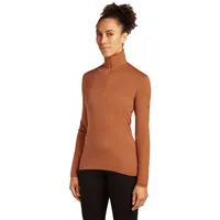 Icebreaker Merino 200 Oasis Langarm-baselayer - Dusty Clay -