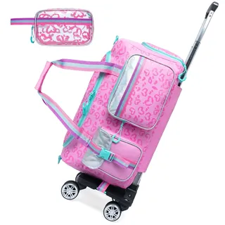 Reisetasche Mit Rollen Rucksack Sporttasche Mit Rollen Abnehmbar Schwimmtasche Sport Umhängetasche Duffel Bag