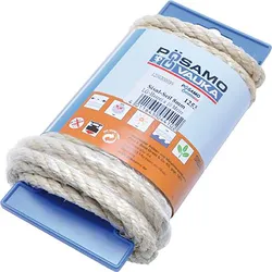 PÖSAMO Sisal Seil gedr. natur 6,0mmx20m auf Lg Haspel