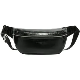 Liebeskind Berlin Chudy Paper Touch Crinkle Beltbag Leather Black