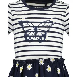 blue seven Mädchen Kleid kurzarm mit Schmetterling", 140, - 140