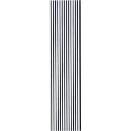 fn acustico Akustikpaneel Acustico Schwarz 2 St. 240 x 57,25 x 1,9 cm