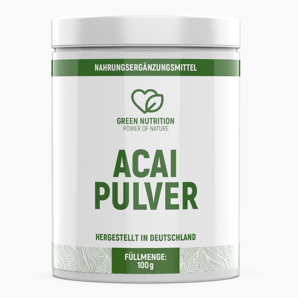 Green Nutrition Acai Pulver (100g)