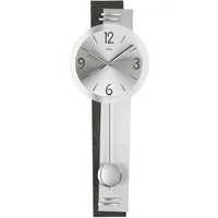 AMS Pendelwanduhr W7255 23,0 cm silber