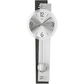 AMS Pendelwanduhr W7255 23,0 cm silber