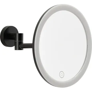 Tesa Kosmetikspiegel beleuchtet VISIOON LED schwarz
