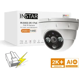 INSTAR IN-8403 2K+ POE ws 14082 LAN IP Überwachungskamera 2560 x 1440 Pixel