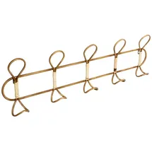 Atmosphera Créateur d'intérieur Garderobenständer Rattan Gold