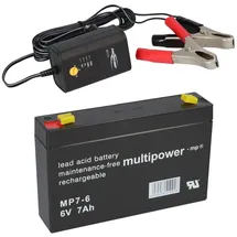 Akkuman.de Akkutechnik vom Fachmann Blei Akku 6V 7000 mAh 1 St.