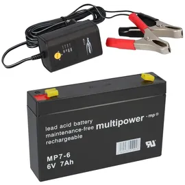 Akkuman.de Akkutechnik vom Fachmann Blei Akku 6V 7000 mAh 1 St.