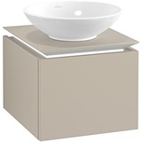 Villeroy & Boch Legato Waschtischunterschrank für ein Waschbecken | 1 Auszug | Breite 450 mm##Mit LED-Beleuchtung Für Artis .. B565L0VK