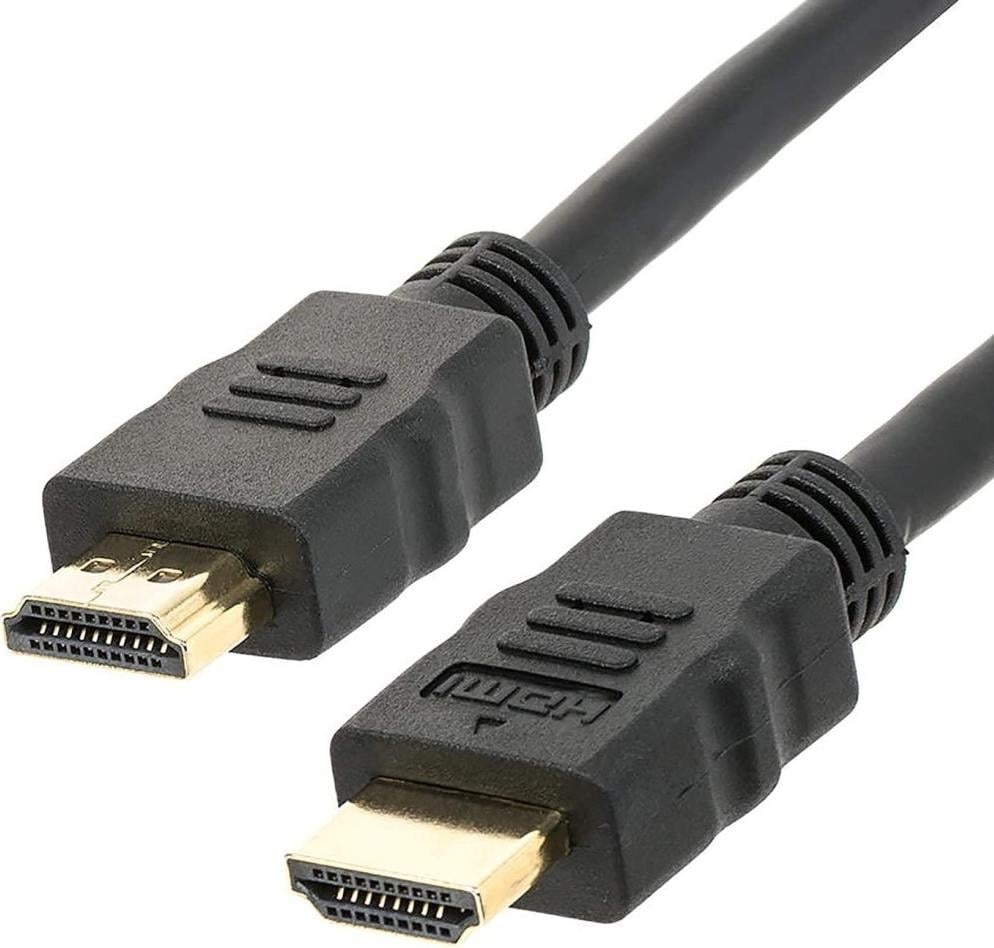 Techly HDMI Kabel Ethernet M/M 5m schwarz (5 m, HDMI), Video Kabel