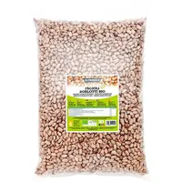 Oltresole, Bio Borlotti Bohnen 5 Kg, Getrocknete Bio Hülsenfrüchte aus kontrolliertem Anbau, Ideal für Salate, Suppen und Beilagen, Convenience Größe