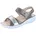 Sandale Herren Silber 40