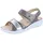 Finn Comfort Sandale Herren Silber 40